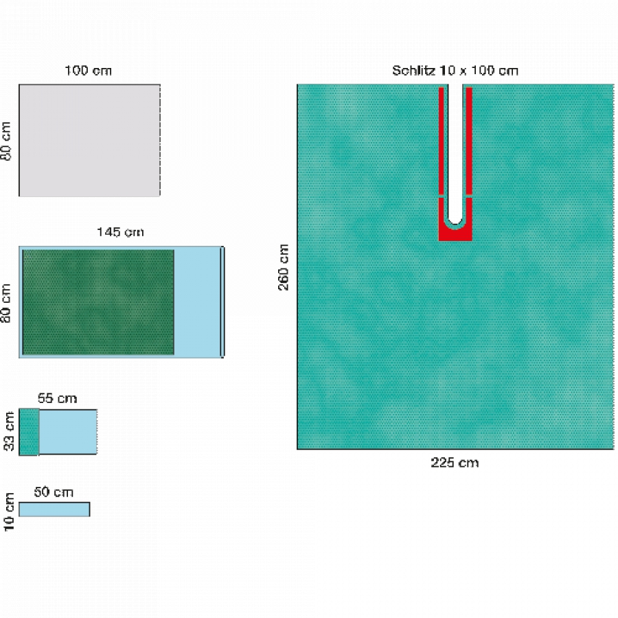 КОМПЛЕКТ ОПЕРАЦИОННОГО БЕЛЬЯ ДЛЯ АРТРОСКОПИИ ПЛЕЧЕВОГО СУСТАВА