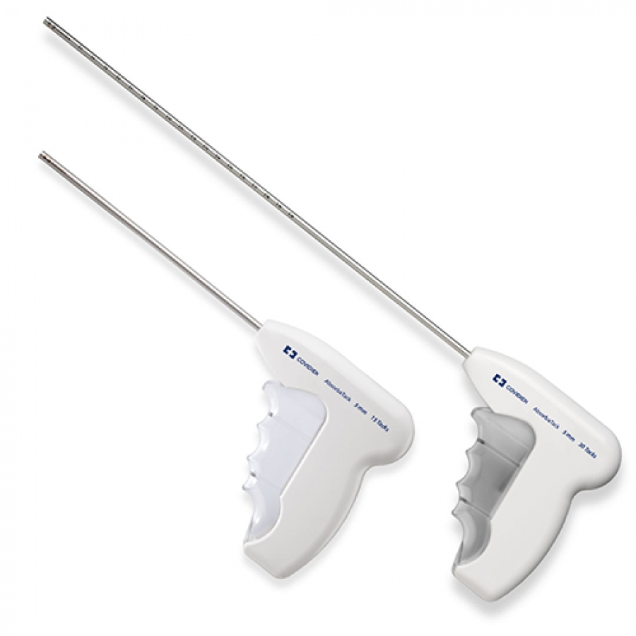 ГЕРНИОСТЕПЛЕР ABSORBATACK С РАССАСЫВАЮЩИМИСЯ СКРЕПКАМИ