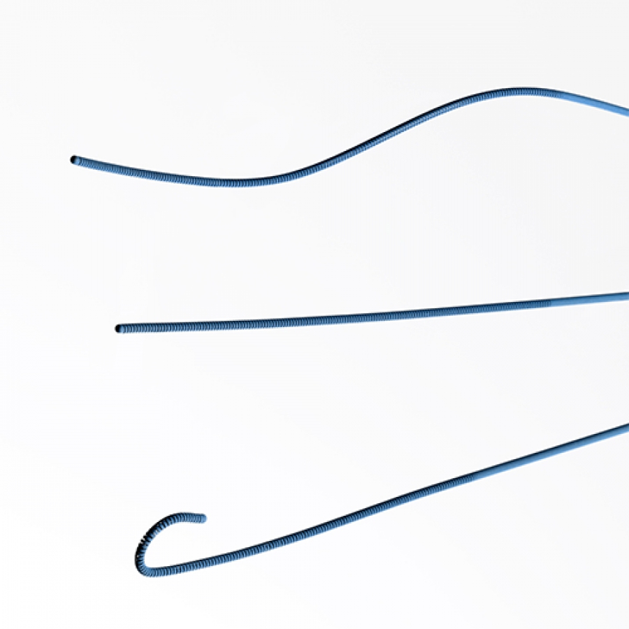 СВЕРХЖЕСТКИЙ УРОЛОГИЧЕСКИЙ ПРОВОДНИК С PTFE ПОКРЫТИЕМ AMPLATZ